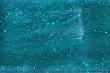 turquoise abstract grunge background