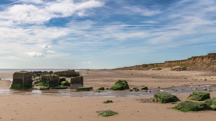 Fraisthorpe Beach, East Riding of Yorkshire, UK