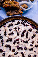 Puff pastry berry pie