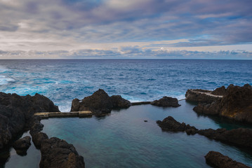 Natural pools of Porto Moniz, Madeira island (Portugal)