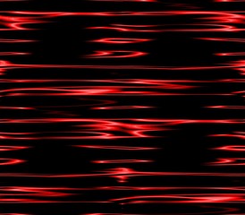 On a dark background of orange and red stripes with circles and lines, dots and spots with blots, blur and bright