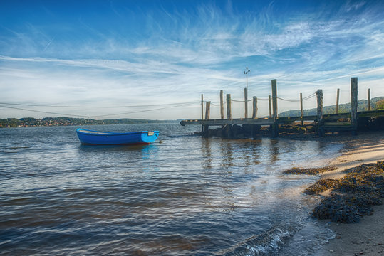 Jetty and Boat