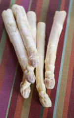Bunch of white asparagus, Food