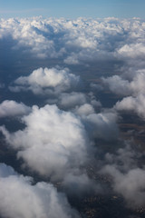 Obraz premium Aerial view from above