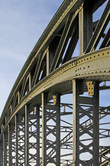 Hackerbr&uuml;cke in M&uuml;nchen - Bogenkonstruktion