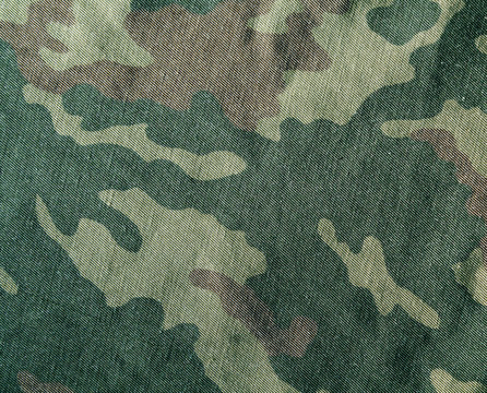 Camouflage textile cloth texture