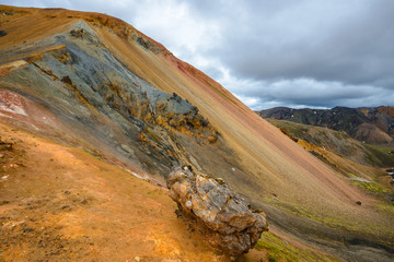 Brennisteinsalda volcano, Landmannalaugar, Iceland