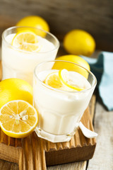 Lemon mousse