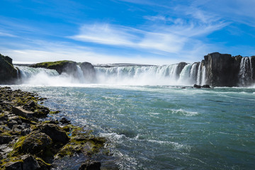 Godafoss waterfall, North Iceland