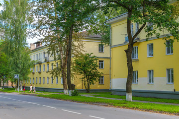.Residential multi-storey building in Volkhov Leningrad region
