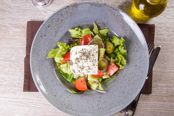 salad with feta cheese