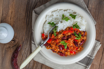 Chilli con carne.