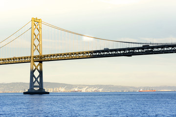 Bay Bridge at Sunset