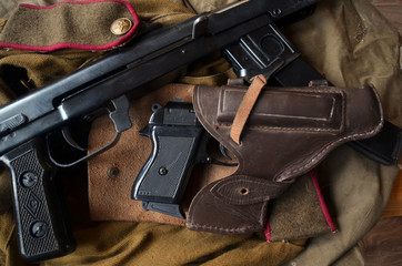 Old russian  holster 
