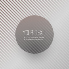 Abstract Striped Background with Minimal Round Text Box Design