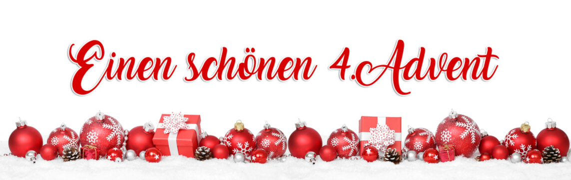 Einen sch&ouml;nen 4. Advent