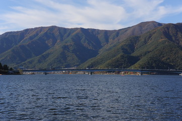 Lake Kawaguchi Sightseeing Boat Japan