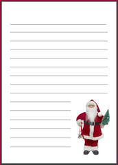 Christmas present blank list