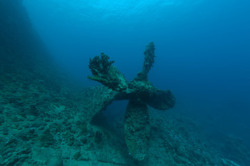 sunken ship wreck underwater diving Sudan Red Sea