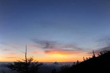 Obraz premium Mount Fuji 5th Station Royal Assent to the Light Japan