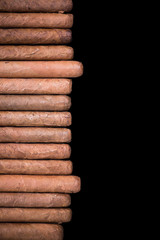 Cuban cigars tobacconist baner or background