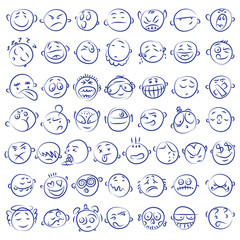 Hand drawn icons