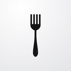 fork icon illustration