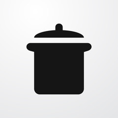 pot icon illustration