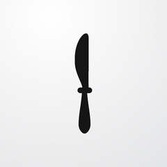 knife icon illustration