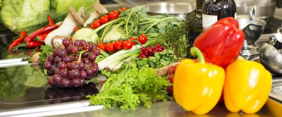 Banner Küche eines Restaurants