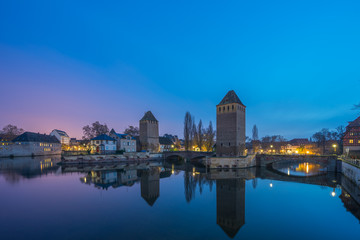 Strasbourg Alsace Petite France at sunrise