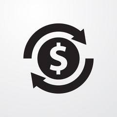 money exchange icon illustration