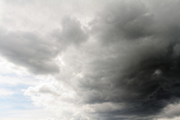 Fototapeta premium Dark storm clouds