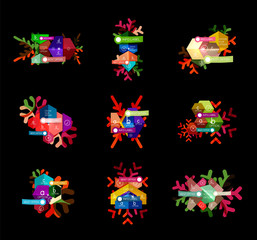 Sale Christmas tags and stickers