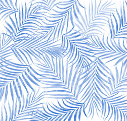 Naklejka premium leaf of palm tree background