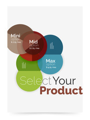 Option select infographic banner