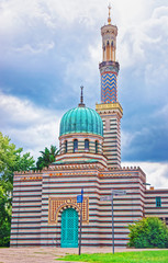 Fototapeta na wymiar Mosque in Winterthur in Zurich canton of Switzerland