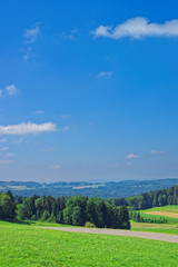 Nature in Turbenthal in Winterthur in Zurich canton Switzerland