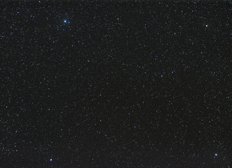 main stars of the constellation Pegasus building an asterism, Square Of Pegasus, almost like a frame around a star field