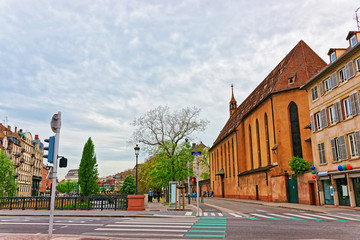 Fototapeta na wymiar Saint Jean Church in Strasbourg in France