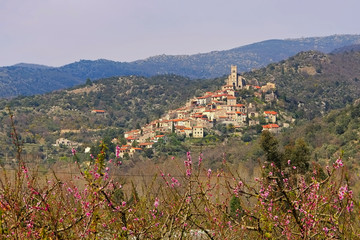 Eus - old village Eus in France