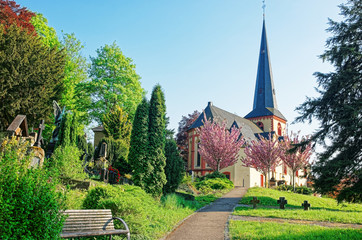 St Martin Church of Linz am Rhein in Germany