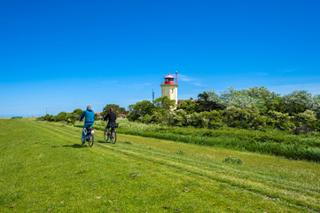 Leuchtturm bei Westermarkelsdorf auf Fehmarn
