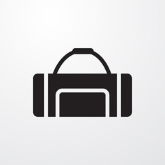 sport bag icon illustration