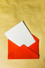 Blank envelopes