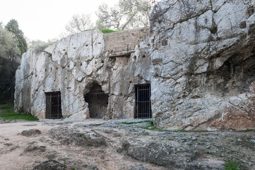 socrates prison from right