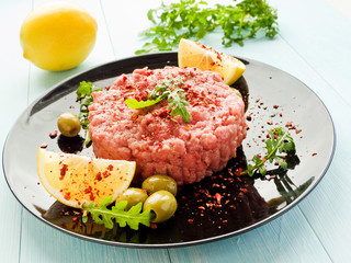 Beef tartar with spices