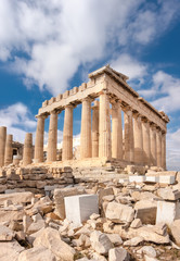 Fototapeta premium Parthenon on the Acropolis in Athens, Greece