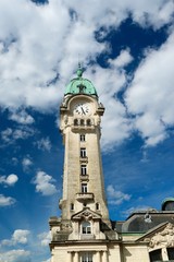 Obraz premium train station of the city of Limoges , Benedictine Limousin, France