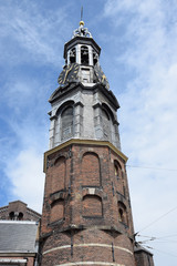 Fototapeta na wymiar Munttoren-Turm in amsterdam